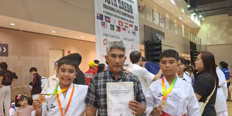 Abang-Adik Langganan Juara Taekwondo di Christian dan Econ