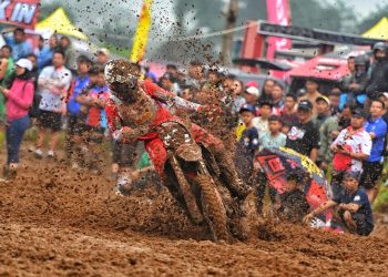 CRF Terus Berprestasi di Kejurnas Motocross Wonosobo