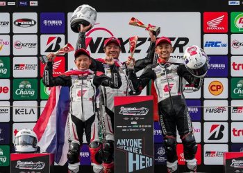 Pebalap Astra Honda Raih Merah Putih di Thailand dan Italia