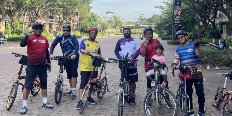 Gowes Bersama Rayakan Hari Sepeda Sedunia dan Ulang Tahun BFB ke-16, Lima Sepeda Hadiah