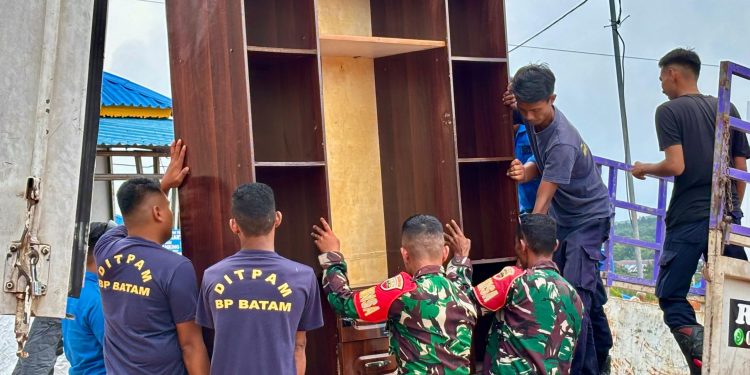 Pergeseran Warga Rempang 117 KK Tempati Hunian Baru di Tanjung Banon