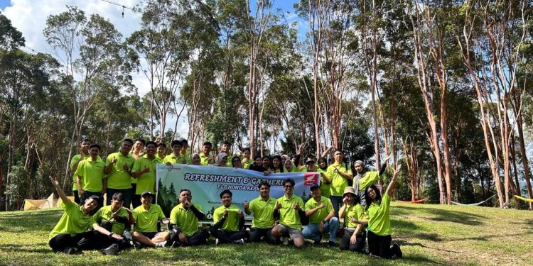 Gathering Alam Terbuka untuk Front Line People di Kepri oleh Capella Honda