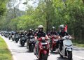 Konvoi Merdeka: Pengendara Motor Batam Kobarkan Semangat HUT RI ke-80