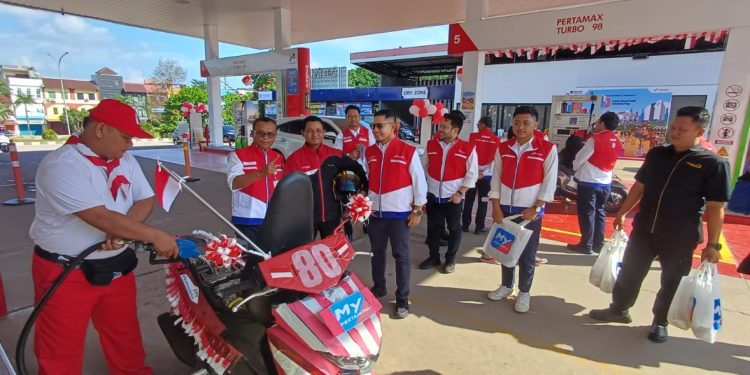 Semarak HUT ke-80 RI, Promo dan Aktivasi Meriah di SPBU se-Sumbagut