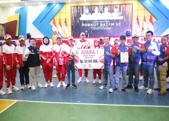 Juara Umum Kecamatan Sekupang di Porkot Batam VI