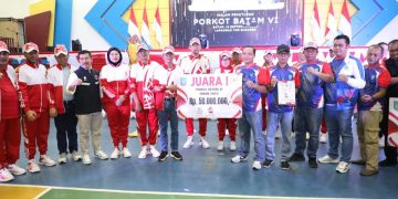 Juara Umum Kecamatan Sekupang di Porkot Batam VI