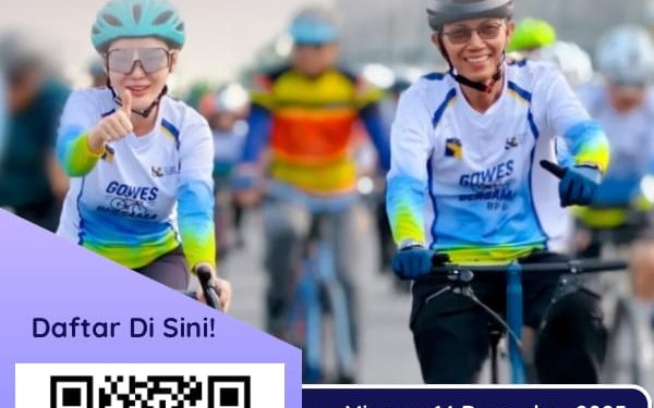 Bersepeda Bersama Memperingati Hari Jadi Batam ke-196 di Engku Putri