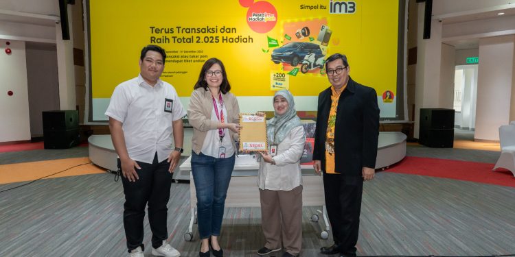 Pemenang Pesta Hadiah IMPoin 2025 Diumumkan oleh IM3